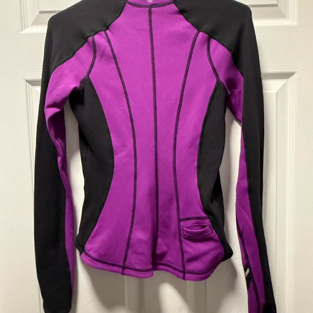 Lululemon Run U-Turn Pullover Violet/Black XS - Picture 6 of 7